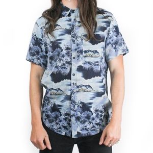 Hawaiian Print Short Sleeve Shirt